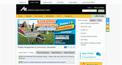 Desktop Screenshot of kilkennycoco.ie